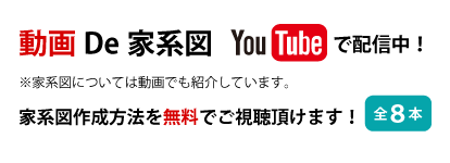全８本家系図作成方法を無料でご視聴頂けます！で配信中！動画De家系図※家系図については動画でも紹介しています。