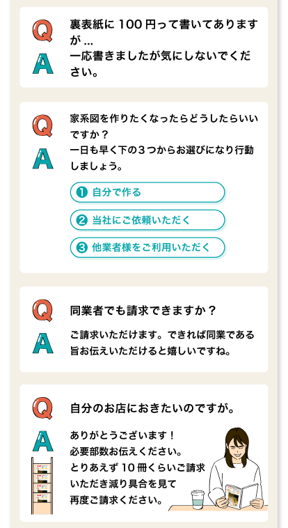 一応書きましたが気にしないでください。裏表紙に100円って書いてありますが...