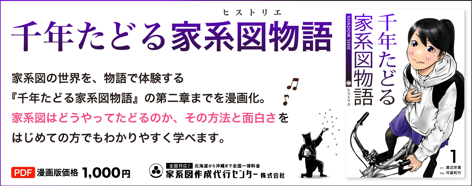 千年たどる家系図物語